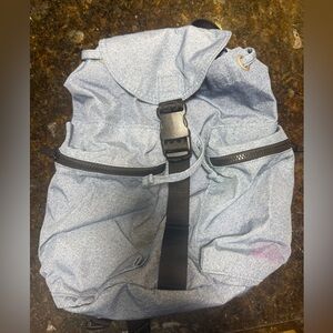 BAGGU Digital Denim Sport Backpack - FLAW (please read/see pictures)